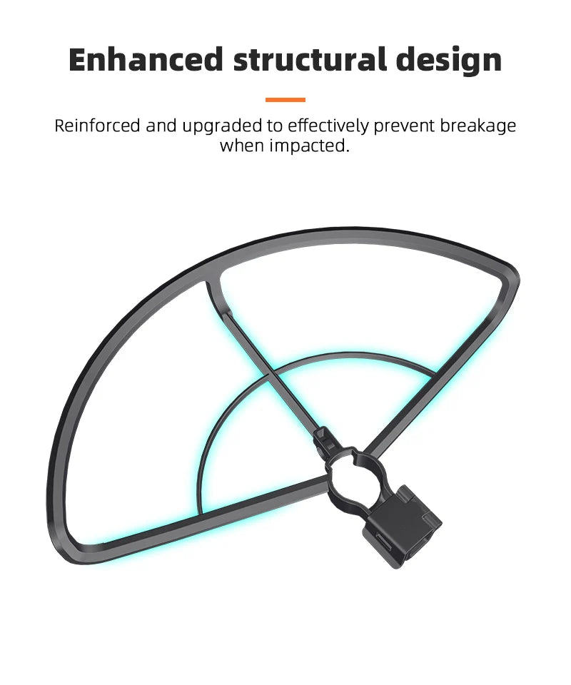 Propeller Guard, Enhanced structural design Reinforced and upgraded to effectively prevent breakage when impacted