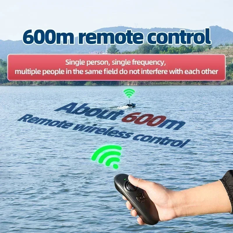 600m remote control, single frequency, no interference
