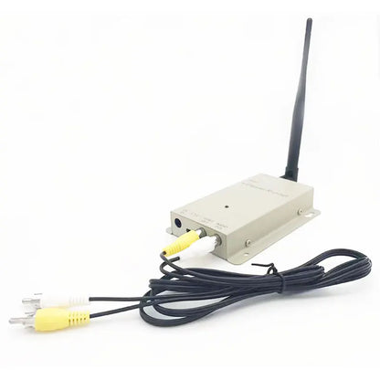 1,2 GHz 5000 mW Übertragung – 1,2 g 5 W kabelloser AV-Video-Audio-Sender mit 1,2 G Empfänger, Antenne mit hoher Verstärkung und großer Reichweite