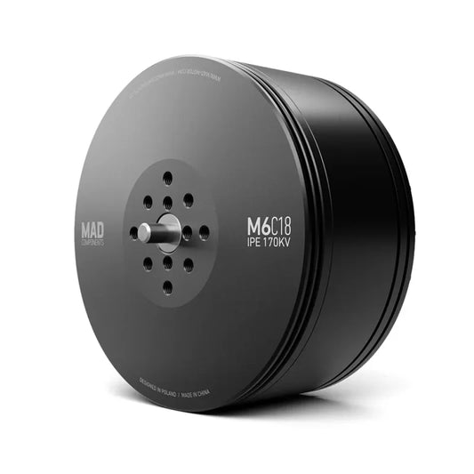 MAD M6C18 Drone Motor, High-performance brushless outrunner motor for RC aircraft and multi-copters.