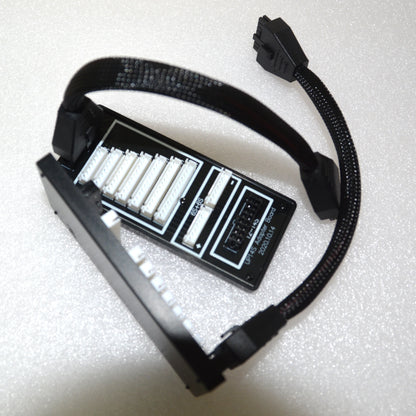 Плата розширення UP14S підтримує 6S-14S, 6S+6S до 12S. Чорна плата-адаптер для балансувальної зарядки.