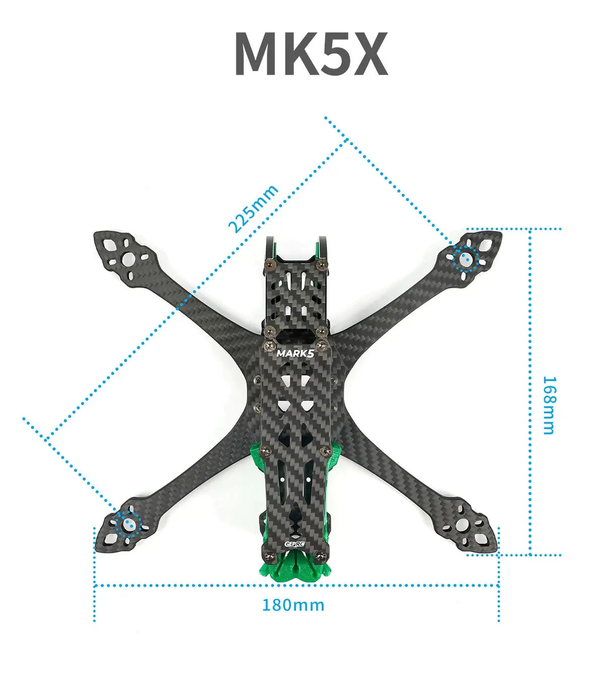 GEP-MK5D O3 MK5X to MK5D Conve DeadCat Frame, GEPRG 180mm 225mm]
