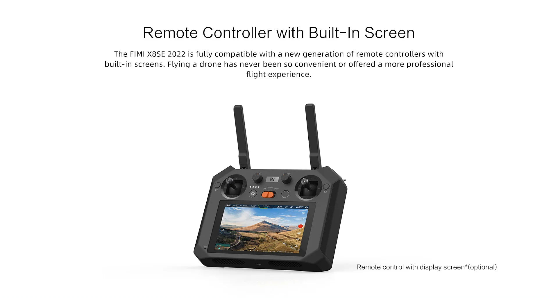 FIMI X8se 2022 V2 Drone, FIMI X8SE 2022 is fully compatible with a new generation of remote
