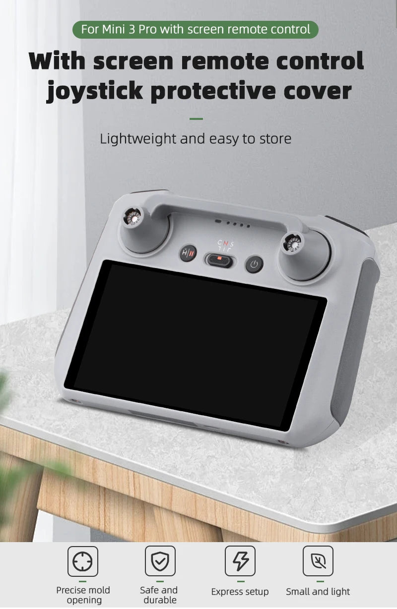 Mini 3 /Mini 3 Pro Drone Thumb Rocker Joystick Fixed Bracket Clip Holder for DJI RC Mini 3 Remote Control with Screen Accessory 11 For Mini 3 Pro with screen remote control With screen remote controller joystick protective cover Lightweight and