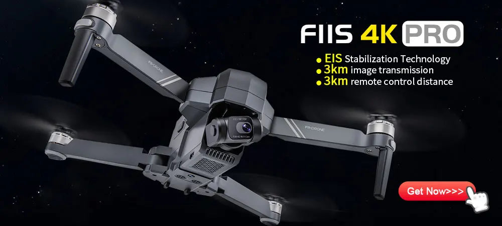 FiIS 4KPRO EIS Stabilization Technology 3km image transmission 3km remote control