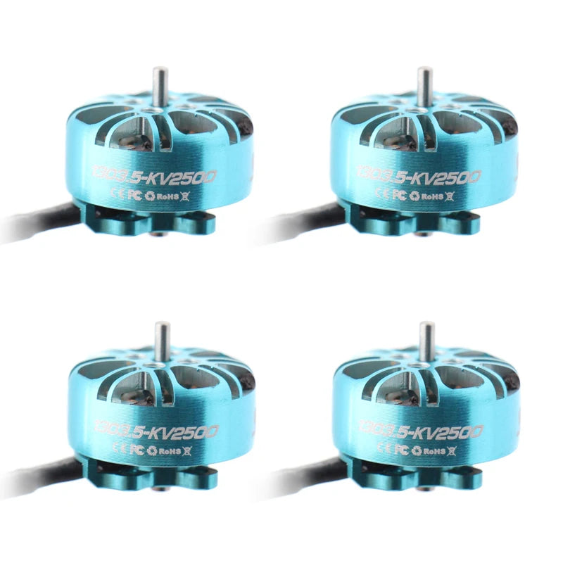 SPARKHOBBY XSPEED 1303.5 brushless motors, 2500KV, suit RC 2.0-inch Cinewhoop, 2.5-inch Toothpick drones, support 3-6S Lipo batteries.