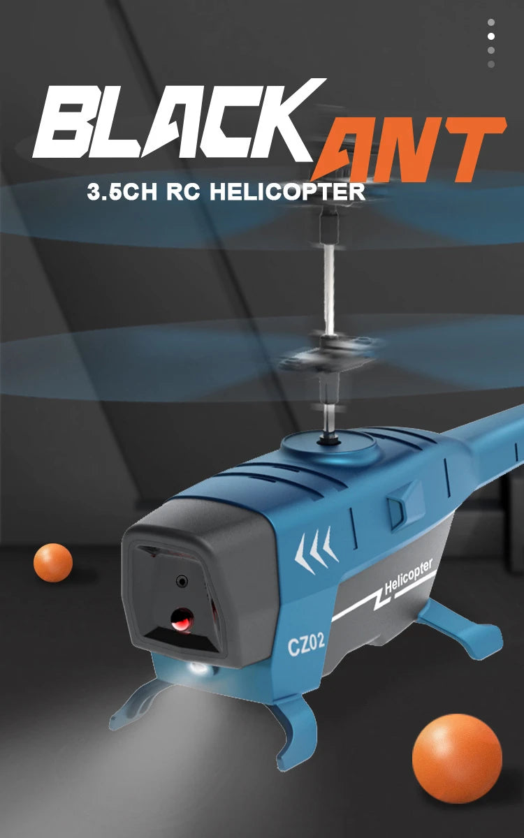 CZ02 Rc Helicopter, BLACKANT 3.6CH RC HELICOPTER Helicopter Cz