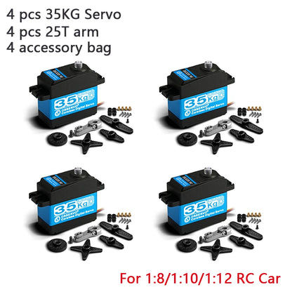 4X Coreless servo, Servo 4 pcs 2ST arm 4 accessory bag 68 For 1.8