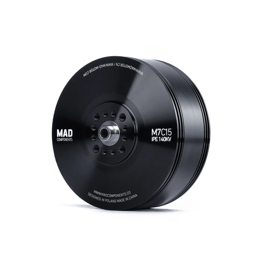 MAD M7C15 IPE Drone Motor, Polish-made MAD M7C15 drone motor features 12S options, ideal for large multi-copters.