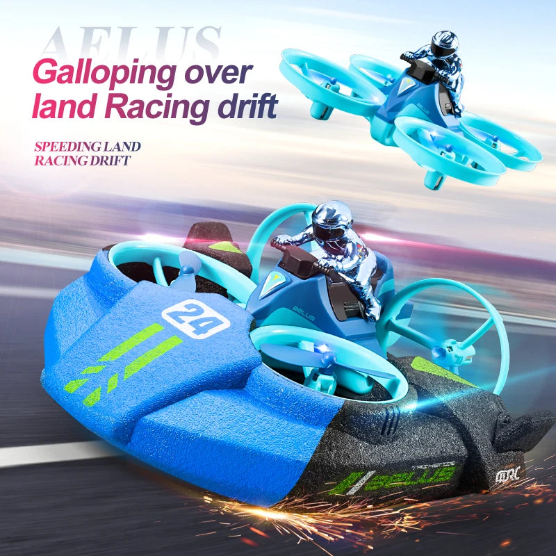 4DRC V24 Mini RC Drone, AELUS Galloping over land Racing drift, Speeding land racing drift, 24, MRC