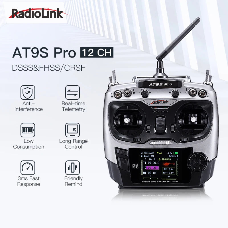 RadioLink AT9S PRO, RadioLink ATIS Pro 12 CH DSSS&FHSS/CRSF At