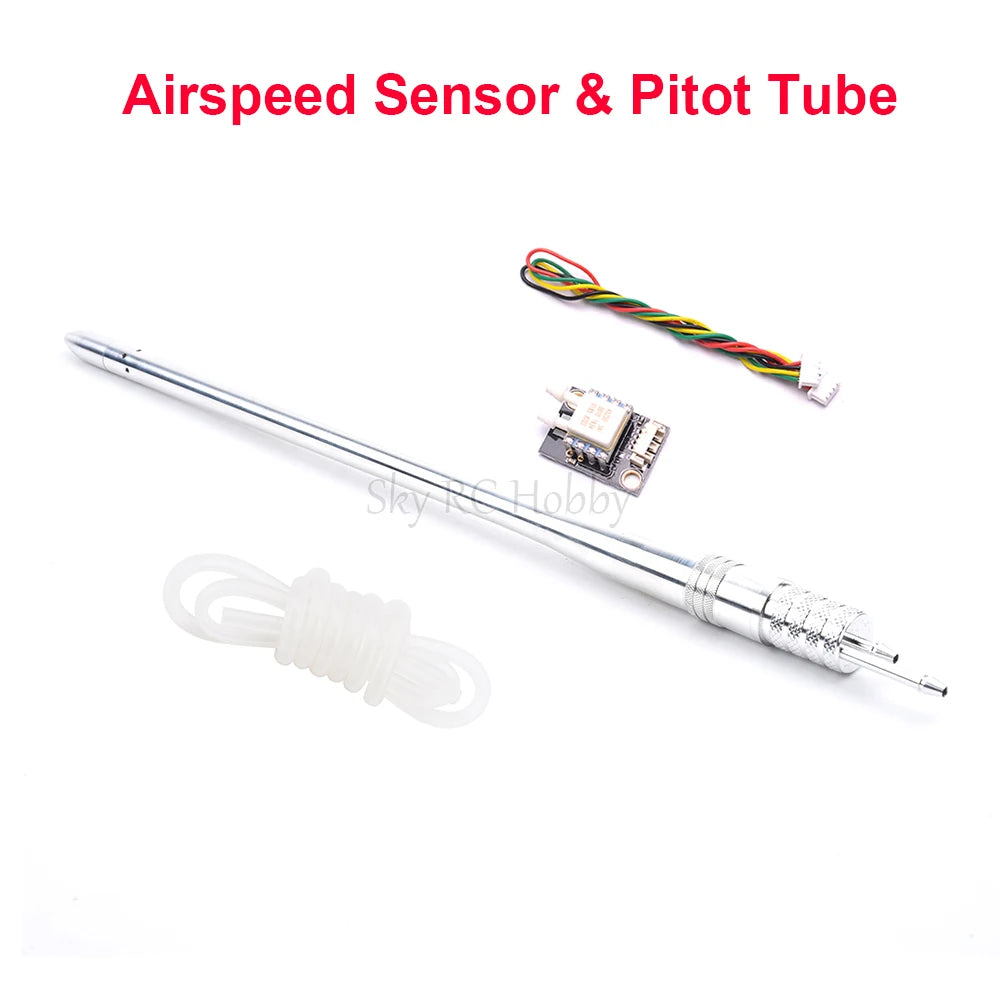 Differential Airspeed Sensor Head Pitot Aluminum Alloy Tube Airspeedom ...