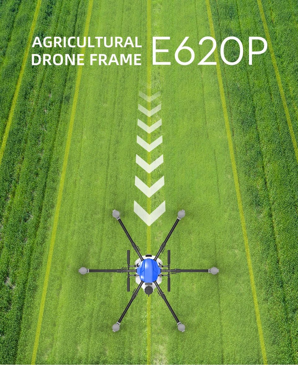EFT E620P 20L Agriculture Drone - 6-Axis Agri Drone Frame 20L Water Tank Spray and 8L Spreader Hobbywing X9, JIYI K++ V2, Skydroid H12, Tattu Pro 22000mAh Battery 13 EFT E620P 20L Agriculture Drone, AGRICULTURAL DRONE FRAME E620