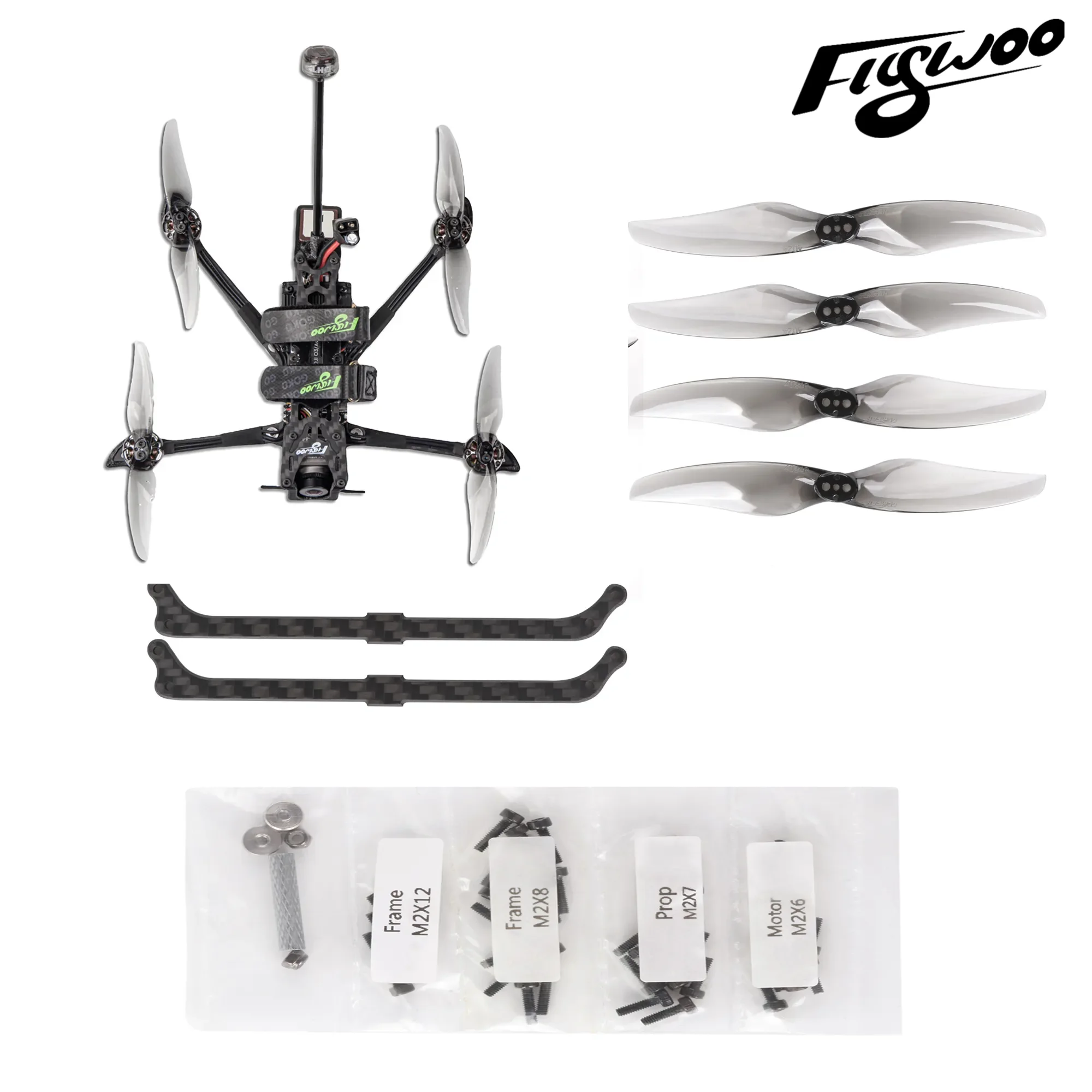 FLYWOO Explorer LR 4 HD Walksnail Sub250 Micro Long Range 11 Flight Controller Setup: Connect the flight controller to your computer and configure it using the appropriate software