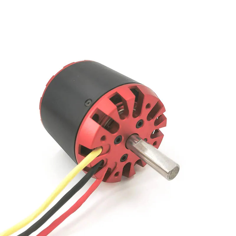 Hobbywing 6200W BLDC Motor - 8080 Sensor Sensorless for DIY lathe | Electric Skateboard Ebike scooter