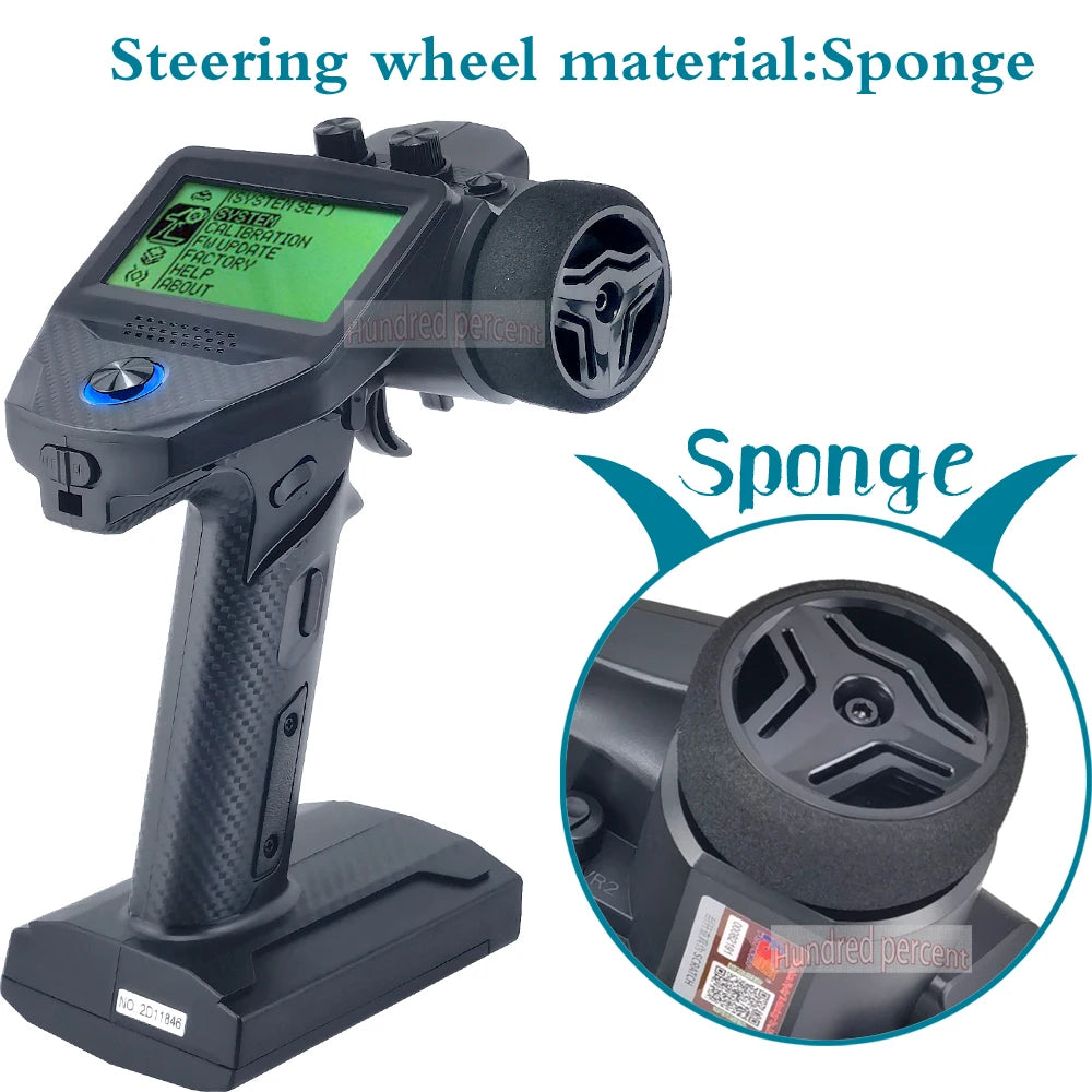 FLYSKY FS-G7P G7P 2.4G 7CH ANT Protocol Radio Transmitter- PWM PPM I-BUS SBUS Output with FS-R7P R7P RC Receiver for RC Car Boat 24 HELP 78 Aundred percend Sponge Hundred