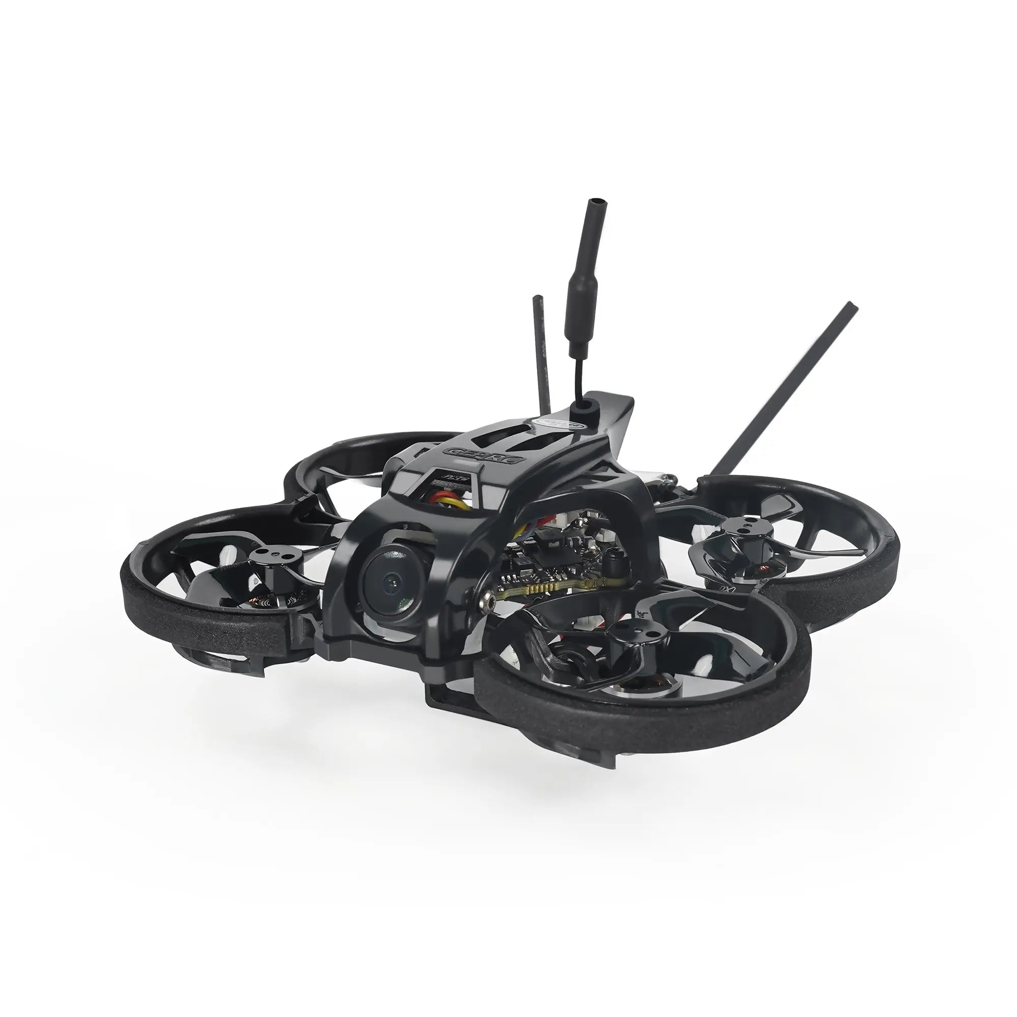 GEPRC TinyGO 4K FPV Whoop RTF - 4.3inch Goggles Mini Indoor Traversing Machine 79mm Drone GR8 Remote Controller 20 GEPRC TinyGO 4K FPV, there is an EVA protection foam around the frame, More elastic and hard to damaged and de
