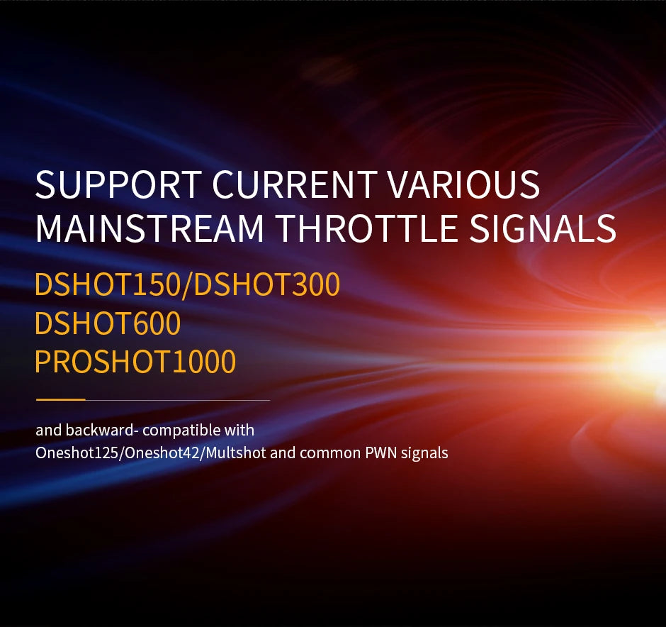 CURRENT VARIOUS MAINSTREAM THROTTLE SIGNALS