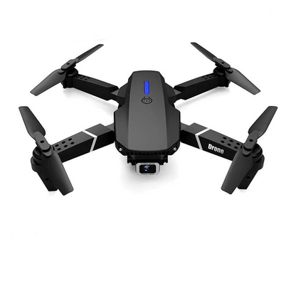 2024 E88 Pro Drone - WIFI FPV Drone Dengan Sudut Lebar HD 4K 1080P Ketinggian Kamera Pegang RC Quadcopter Dron Hadiah Mainan