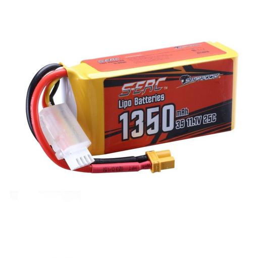 Sunpadow Lipo Battery  3S 11.1V 1100mAh 1350mAh 25C 35C JST XT30 Soft Pack for RC Airplane Quadcopter Helicopter Drone Boat FPV