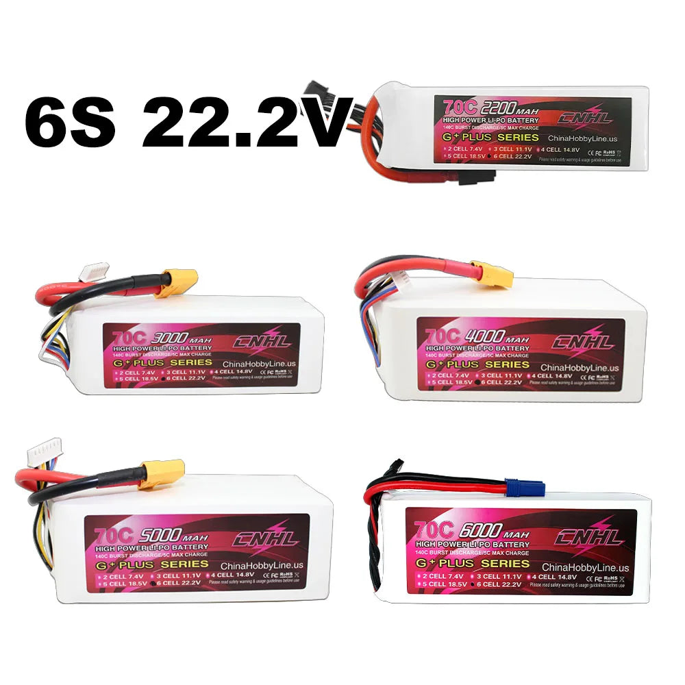 CNHL Lipo Battery for FPV Drone - 2S 3S 4S 6S 7.4V 14.8V 22.2V 1500mAh 2200mAh 4000mAh 5000mAh 6200mAh 8000mAh 9500mAh T XT60 XT90 EC5 RC Part 24 CNHL Lipo Battery for FPV Drone, CNHL Lipo Battery, hghpoweR4POBATTERY HIGHPOWER LI-PO