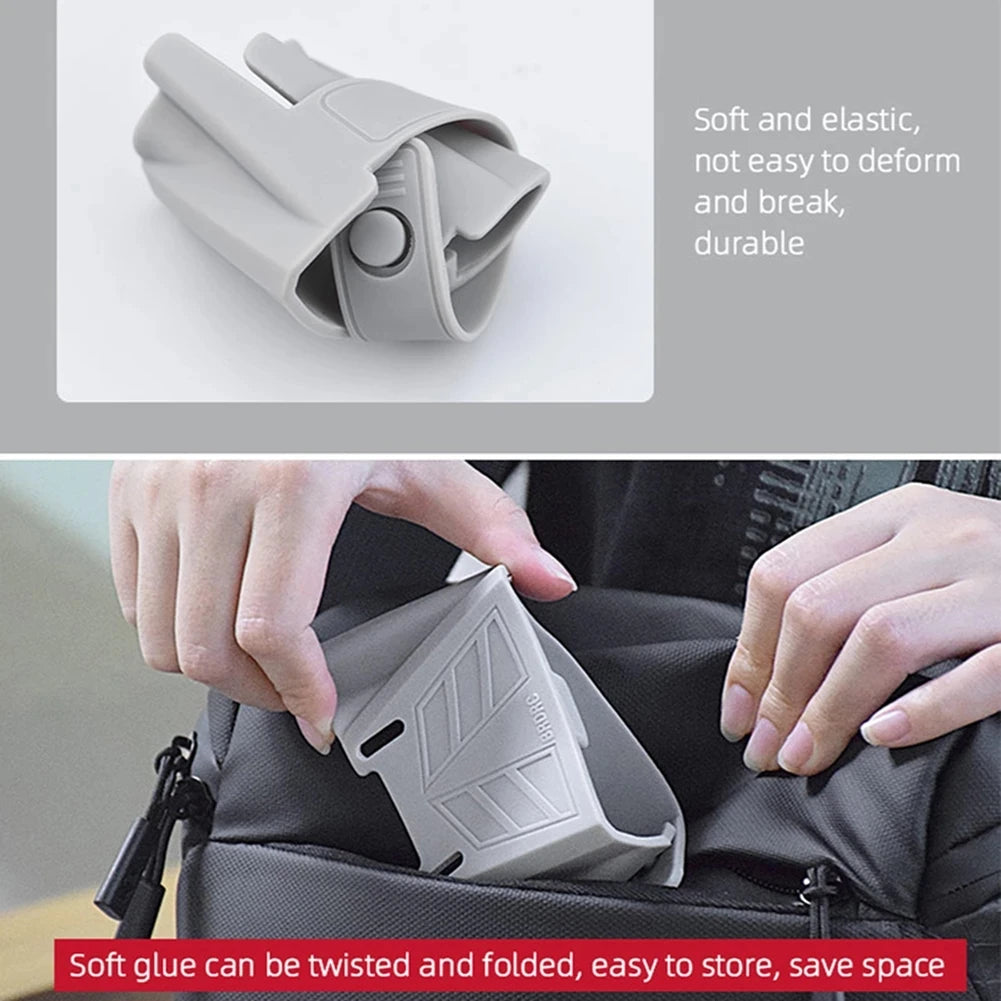 Propeller Holder Fixed for DJI Mini 3 Pro Drone Stabilizers Protector Props Fixed Mount Guard for Mini3 Pro Drone Accessories 12 soft and elastic; not easy t0 deform and break; durable Soft glue can be