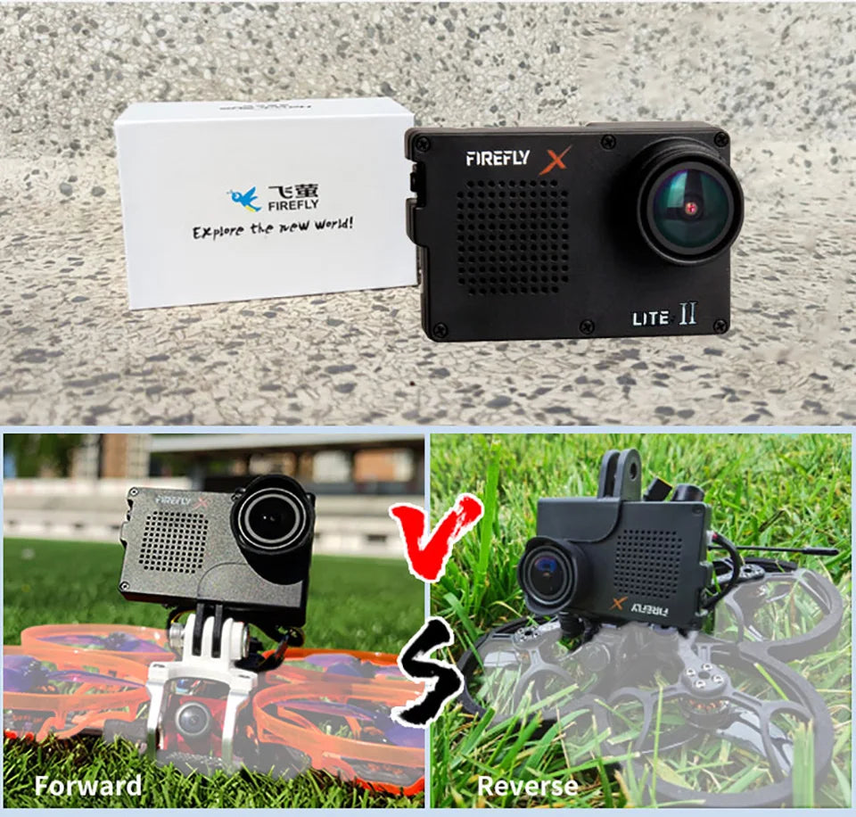 Hawkeye Firefly X LITE II 4K Naked Camera, LiTz II Forward Reverse nnUl r FIREFLY
