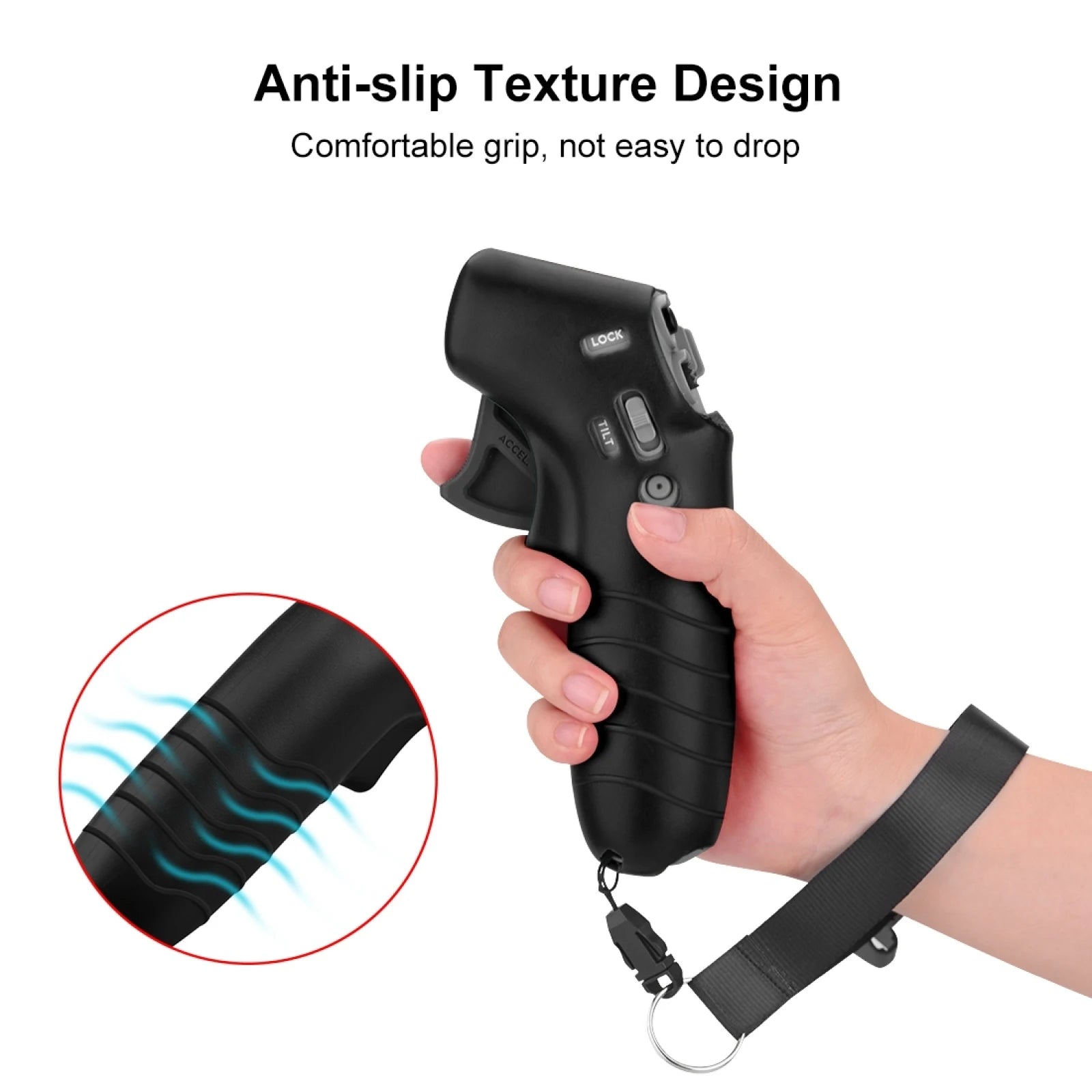 Anti-slip Texture Design Comfortable grip, not easy to drop Acdal