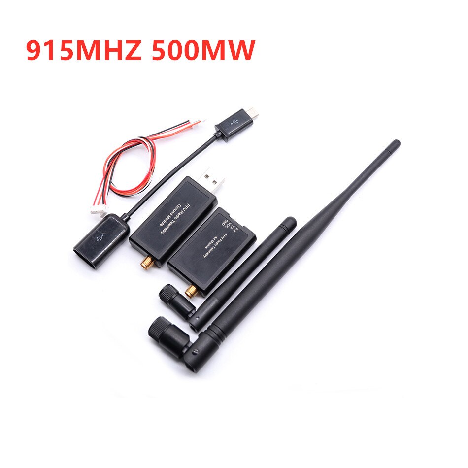 3DR Radio V5 Telemetry - 433Mhz 915Mhz 100MW/500MW Air and Ground Data Transmit Module with OTG cables for APM 2.8 /Pixhawk 2.4.8