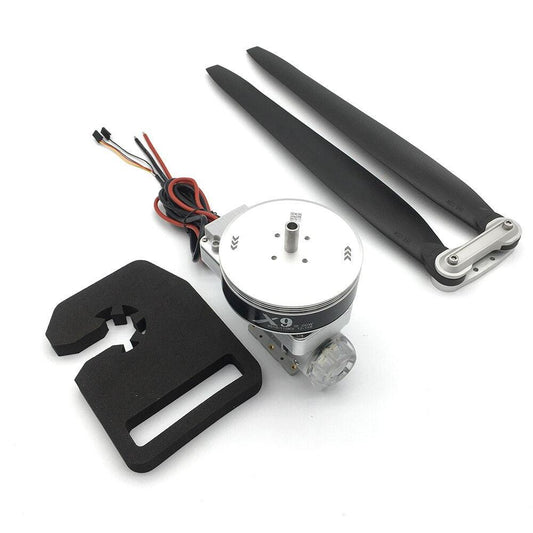 Original Hobbywing X9 14S FOC Integrated Motor Power System With 34inch 3411 Propeller for 40mm Agricultural Drones - RCDrone