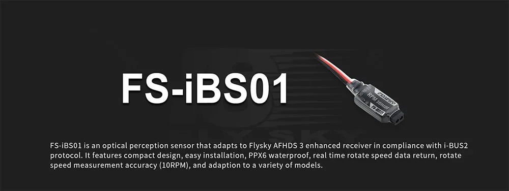 FS-iBSO1 is an optical perception sensor that adapts to Flysky