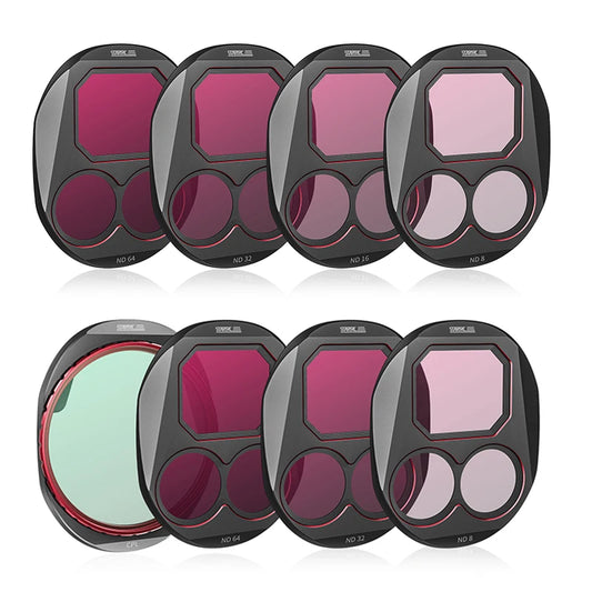 STARTRC Camera Lens Filter Kit for DJI Mavic 4 Pro – ND8 ND16 ND32 ND64 + CPL Professional Drone Filters Set
