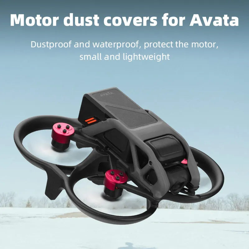 Gimbal Camera Bar for DJI Avata Drone, motor dust covers for Avata Dustproof and waterproof, protect the motor, small and
