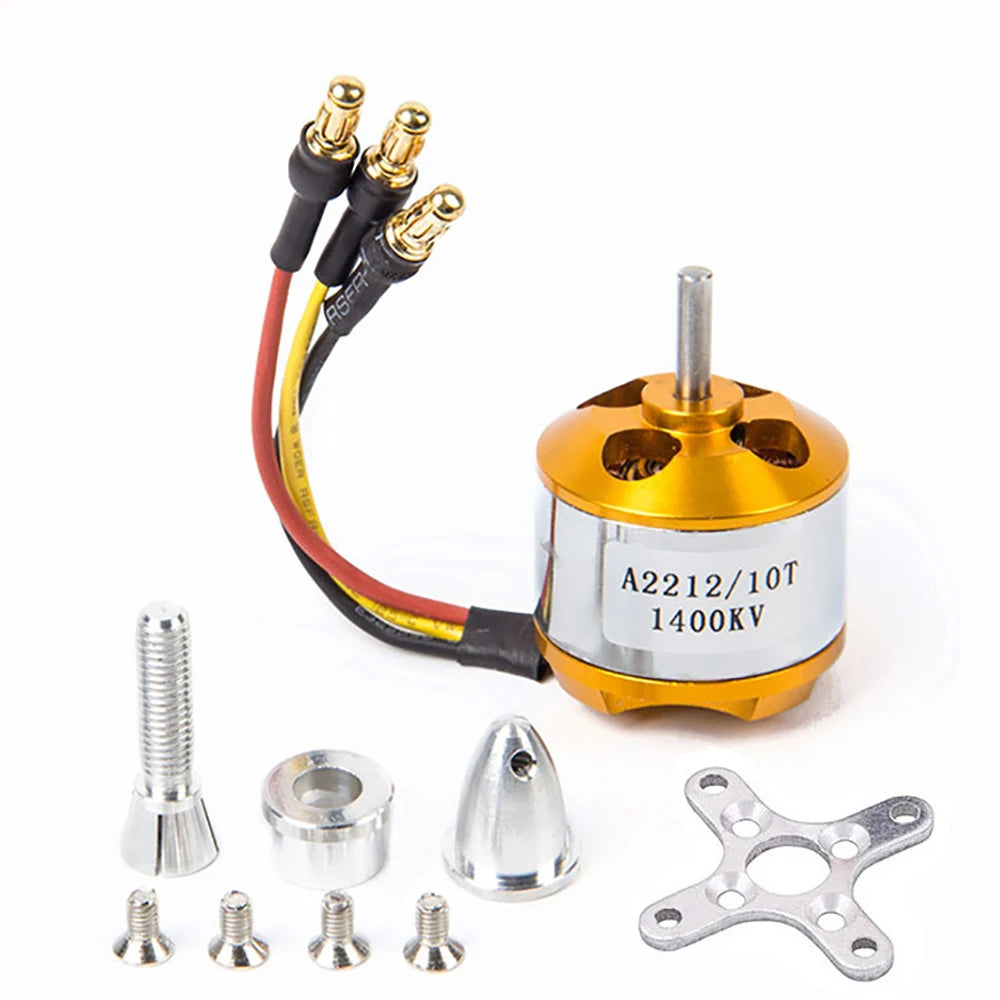 New Brushless Motor A2212 2212 1000KV/1400KV/2200KV 40A ESC 6035/8060/1060 Propeller SG90 9G Servo for RC Fixed Wing Helicopte 27 New Brushless Motor, recommended Propeller: 2-cells 7*3.5 , 3-cells 6x3