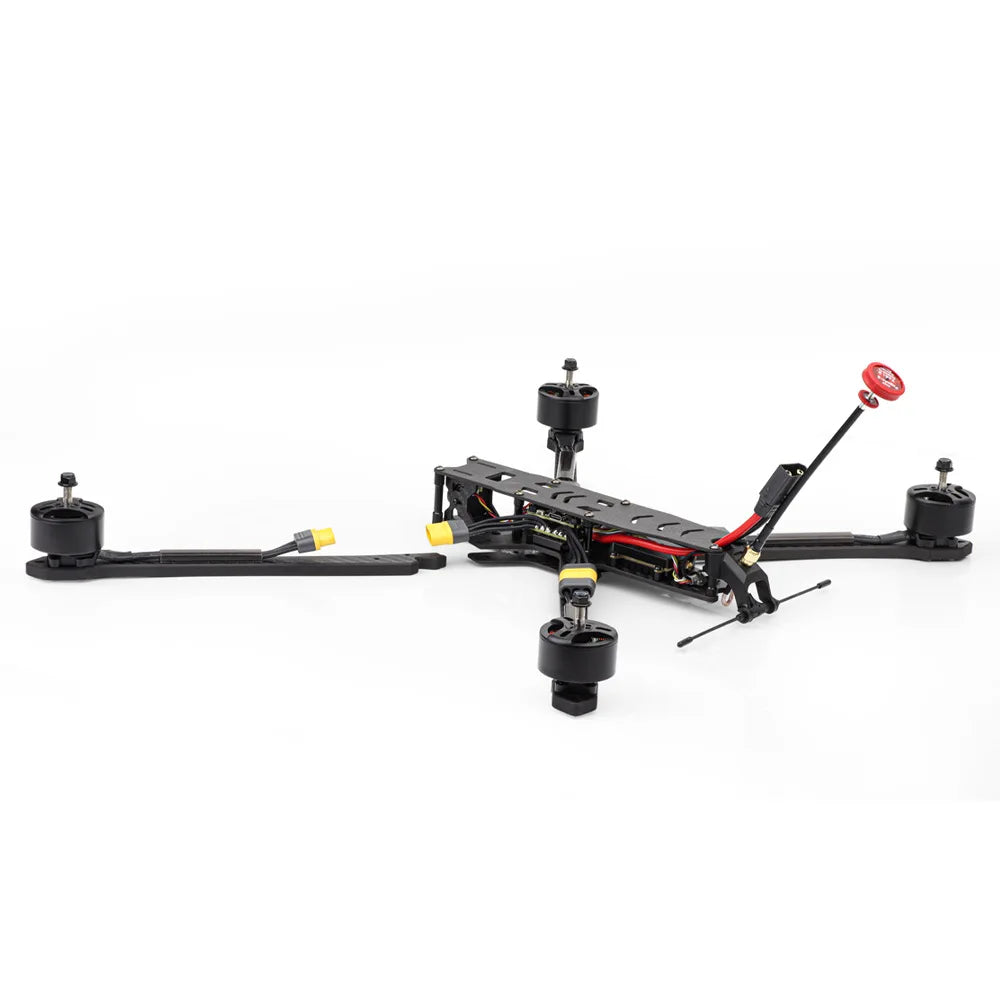 MQ10 10 Inch FPV, The RCDrone MQ10 10-inch FPV drone has a 375mm x 320mm frame, weighing 1000g, suitable for DJI drones with a recommended LiPo battery of up to 6S.