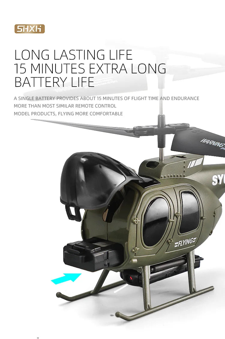 SY06  RC Helicopter, Si4Xli LONG LASTING LIFE 15 MINUTES EX