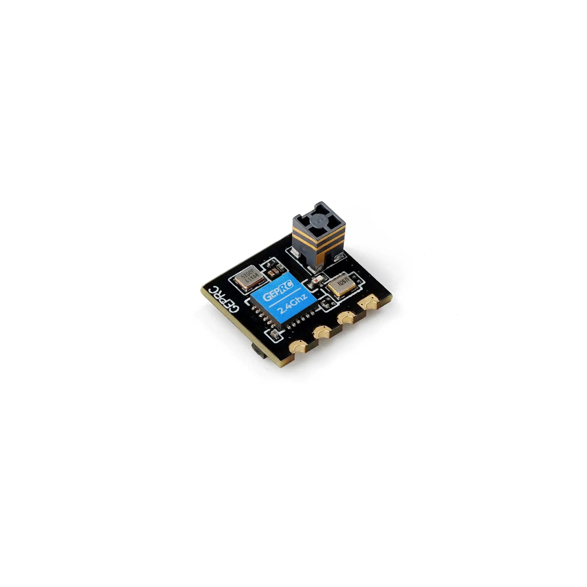 GEPRC ELRS NanoSE Receiver. Nano receiver uses an Integrated SMD ceramic antenna. which further reduces its size .