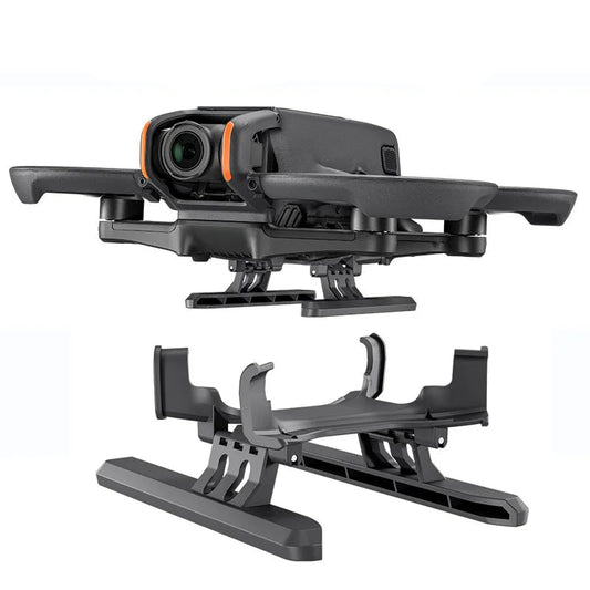 STARTRC Foldable Landing Gear for DJI Avata 2, 22mm Height Extension, Quick-Release Skid, ABS+PC, 13.5g, Black