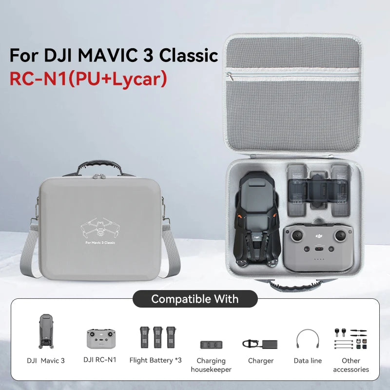 For DJI MAVIC 3 Classic RC-NI(PU+Lycar)