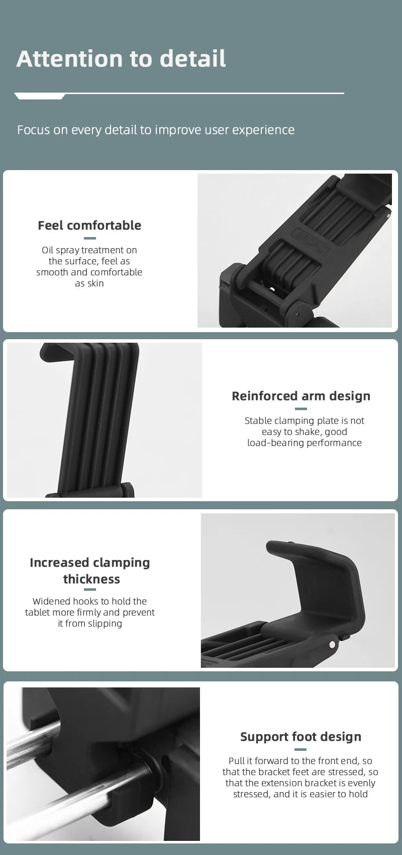 Tablet Holder for DJI Mavic 3/Mini 2/Air 2/2S/MINI 3 PRO Remote Control Tablet Bracket Stand Mount Clip for iPad Mini/Air/Pro 17 Tablet Holder, tablet is designed to be able to be held more firmly and prevent it from slipping