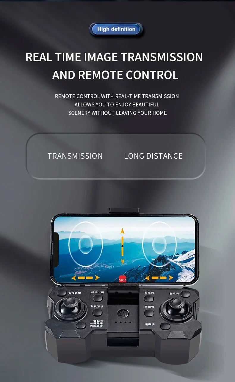 109L Drone - 8K 5G GPS Profesional HD Aerial Photography Dual-Camera Omnidirectional Obstacle Avoidance Quadrotor Drone 35 109L Drone, high definition real time image transmission and remote control allows you to enjoy beautiful