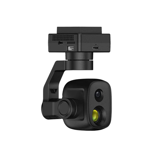 SIYI ZT6 Mini Dual Sensor Optical Pod - 4K Ultra HD Camera + 13mm 640x512 Thermal Imaging Camera Gimbal for Drone Surveillance