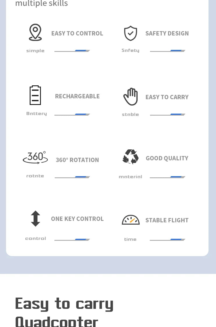 Y3 Mini Ufo Quadcopter with Lights - Remote Control Helicopter Aircraft Dron Drones Children's Toys for Boys 11 Y3 Mini Ufo Quadcopter with Lights, multiple skills easy to control simple safety design simple safety f rechargeable