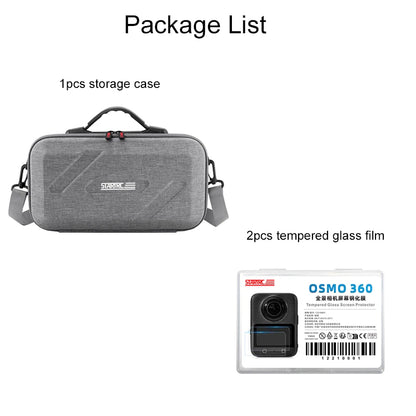 Startrc Travel Storage Case Nylon All-In-One Bärande CASE Portable Shoulder Bag Protection for DJI Osmo 360 Camera Accessories
