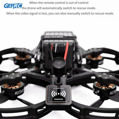 GEPRC CineLog35 V2 HD, when the video signal is lost; you can also manually switch to rescue mode: anaa