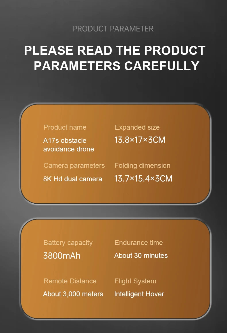 R2S Drone /US30 Drone - 4K Professional Aerial Photography Aircraft Mini Obstacle Avoidance 8K Drone Equipped With Camera 5000M Gift 51 R2S Drone, drone camera parameters please read the product parameters carefully product name expanded size
