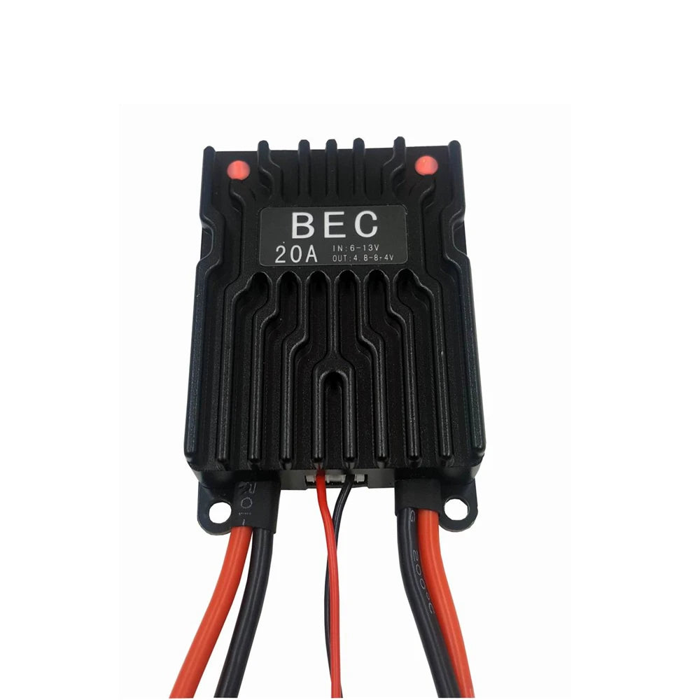 Rccskj High Current Linear Regulator BEC, aluminum case is helpful for heat dissipation & EMI (Electromagne