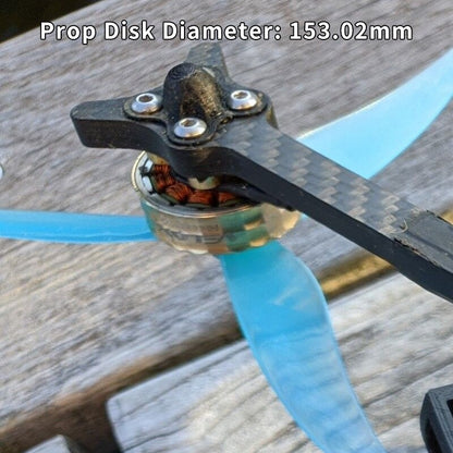 4/8/12 paires d'hélices Gemfan Freestyle 6030 - 6 pouces 3 pales Tri-blade Props CW CCW 2207-2306 Brushless Motor FPV Drone Quadcopter