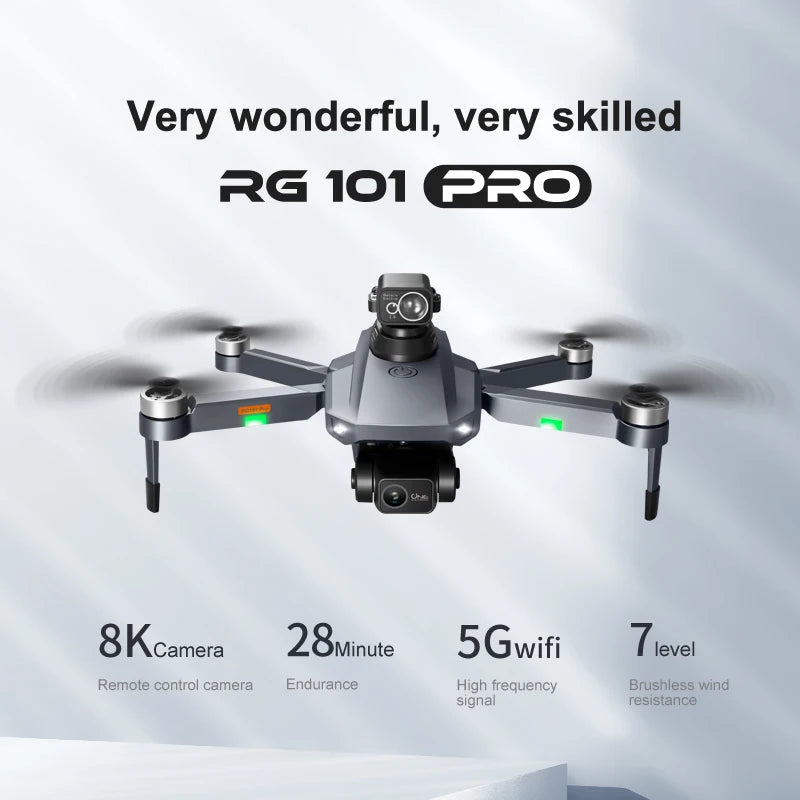 RG101 PRO Drone, RG 1016O 8KCamera 28Minute 5
