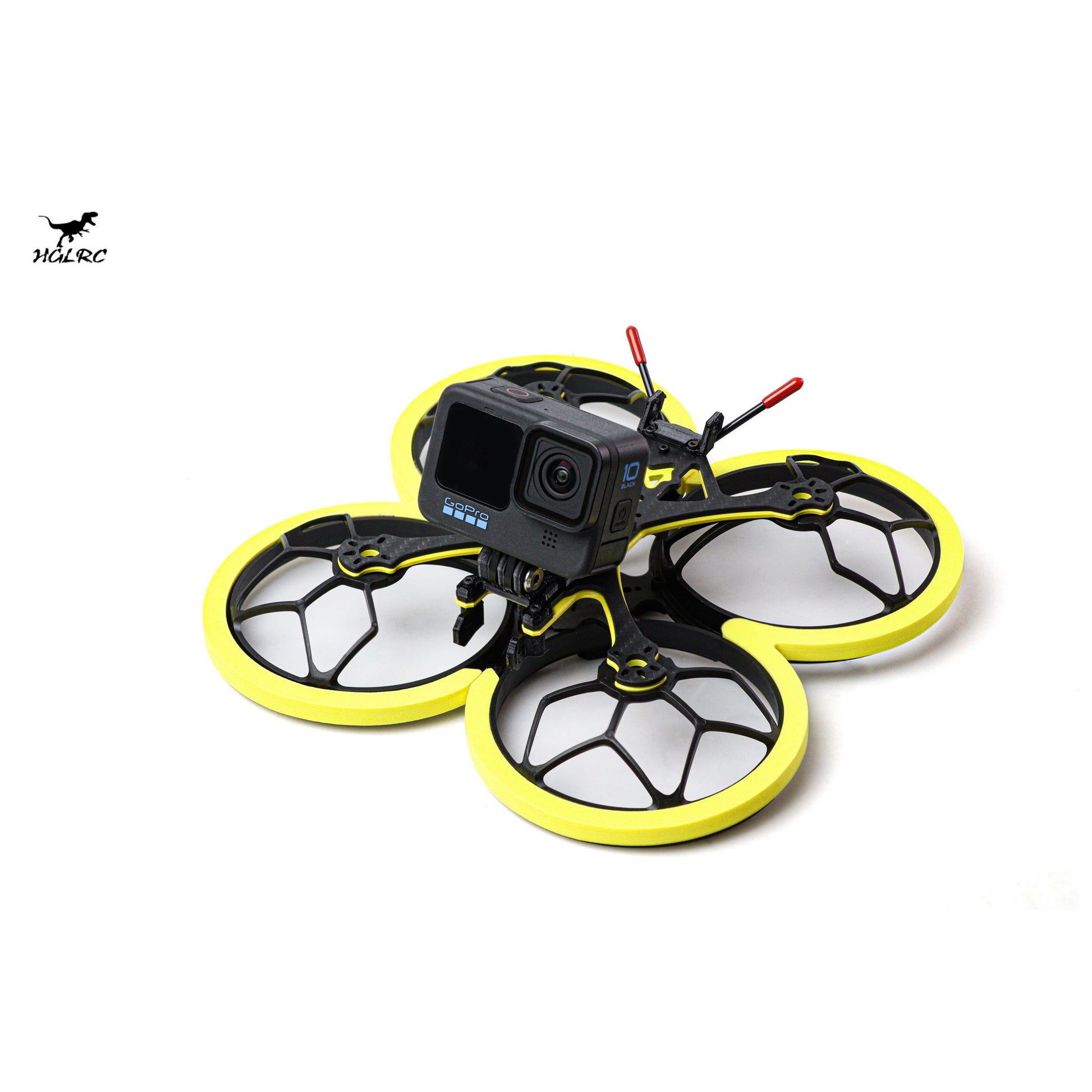 HGLRC Veyron35CR - 3.5 Inches Pusher Cinewhoop Frame Suitable For DIY RC FPV Quadcopter Freestyle Fancy Flight Drone Parts